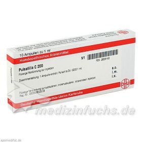 PULSATILLA C 200 Ampullen, 10X1 ML – PZN 2828140 из Германии
