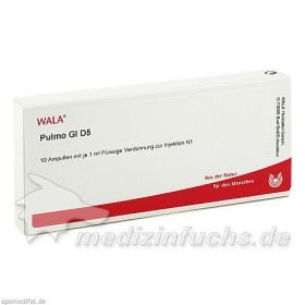 PULMO GL D 5, 10X1 ML – PZN 3354632 из Германии