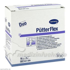 Pütter Flex Duo Binde 10cmx5m, 2 ST – PZN 3541239 из Германии
