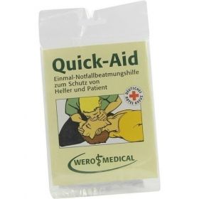 QUICK AID Einmal Notfall Beatmungshilfe Tücher, 1 ST – PZN 379353 из Германии
