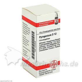 PYROGENIUM D12, 10 G – PZN 4233528 из Германии