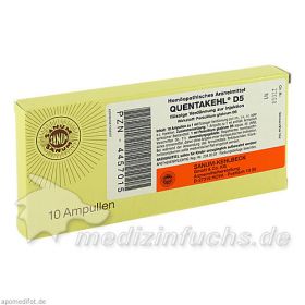 QUENTAKEHL D 5, 10X1 ML – PZN 4457015 из Германии