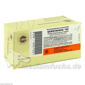 QUENTAKEHL D 5, 50X1 ML – PZN 4457021 из Германии