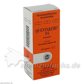 QUENTAKEHL D 4, 20 ST – PZN 4457038 из Германии
