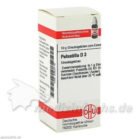 Pulsatilla D 3, 10 G – PZN 453718 из Германии