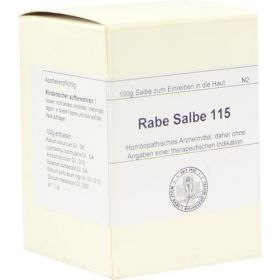 RABE SALBE 115, 100 G – PZN 4680552 из Германии