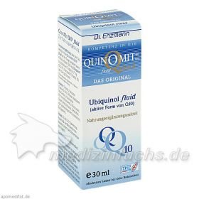 QuinoMit Q10 fluid, 30 ML – PZN 5032387 из Германии