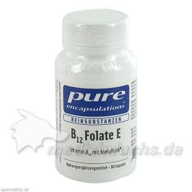 PURE ENCAPSULATIONS B12 Folate E Kapseln, 90 ST – PZN 6552203 из Германии