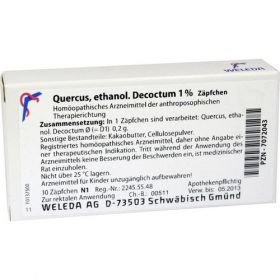 Quercus äth. Dec. 1%, 10 ST – PZN 7072043 из Германии