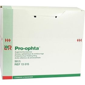 Pro-ophta Augenlochkompresse unsteril, 50 ST – PZN 7278388 из Германии