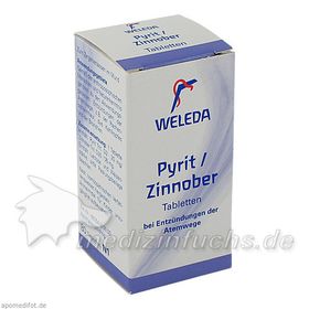 Pyrit Zinnober, 80 ST – PZN 761727 из Германии