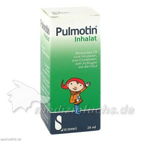 Pulmotin Inhalat, 20 ML – PZN 768422 из Германии