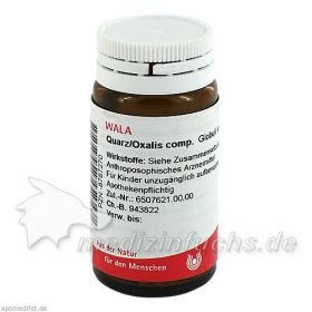 QUARZ/OXALIS COMP, 20 G – PZN 8787270 из Германии