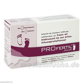 PROfertil female Tbl/Kps Kombipckg 1 Monat, 1 ST – PZN 8867508 из Германии