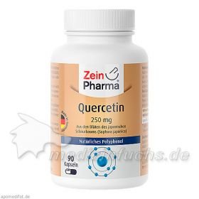 Quercetin Kapseln 250mg, 90 ST – PZN 9100329 из Германии