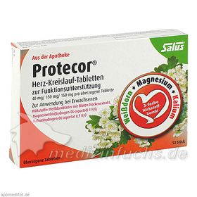 Protecor Herz-Kreislauf Tabl.z.Funktionsunt.Salus, 50 ST – PZN 9205063 из Германии