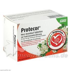Protecor Herz-Kreislauf Tabl.z.Funktionsunt.Salus, 250 ST – PZN 9205123 из Германии