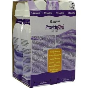 ProvideXtra DRINK Orange-Ananas Trinkflasche, 4X200 ML – PZN 96862 из Германии