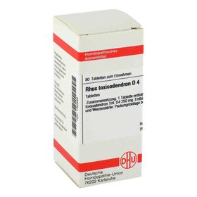 Rhus Tox. D 4 Tabletten (80 stk) – PZN 1783688 из Германии