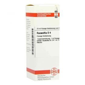 Rauwolfia D 4 Dilution (20 ml) – PZN 2104732 из Германии