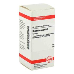 Rhododendron D 6 Tabletten (80 stk) – PZN 2104755 из Германии