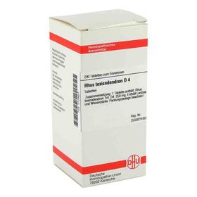Rhus Tox. D 4 Tabletten (200 stk) – PZN 2104927 из Германии