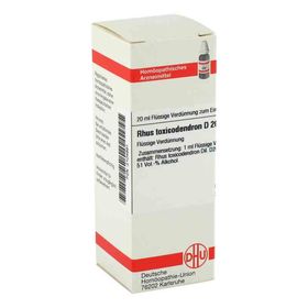 Rhus Tox. D 20 Dilution (20 ml) – PZN 2104991 из Германии