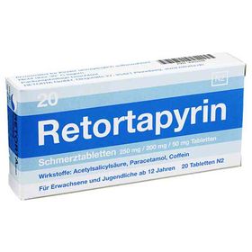 Retortapyrin (20 stk) – PZN 2353168 из Германии
