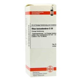 Rhus Tox. D 30 Dilution (50 ml) – PZN 2620824 из Германии