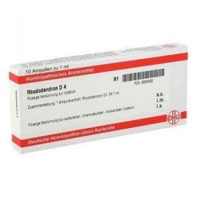 Rhododendron D 4 Ampullen (10X1 ml) – PZN 2824892 из Германии