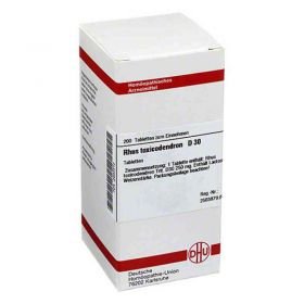 Rhus Tox. D 30 Tabletten (200 stk) – PZN 2930312 из Германии