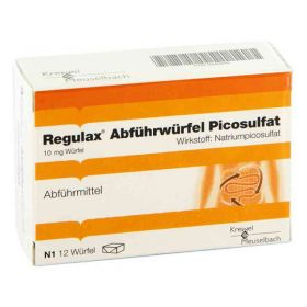 Regulax Abführwürfel Picosulfat (12 stk) – PZN 3390645 из Германии