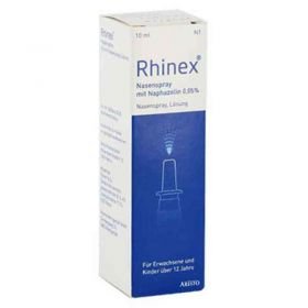 Rhinex mit Naphazolin 0,05% (10 ml) – PZN 3901376 из Германии