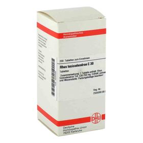 Rhus Tox. C 30 Tabletten (200 stk) – PZN 4234456 из Германии