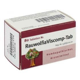 Rauwolfiaviscomp Tab Tabletten (80 stk) – PZN 4586149 из Германии