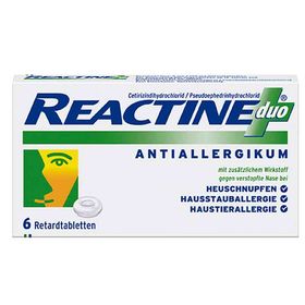 Reactine duo (6 stk) – PZN 7387580 из Германии