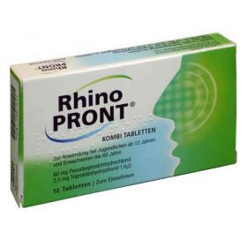 Rhinopront Kombi Tabletten (12 stk) – PZN 7387611 из Германии