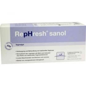 Rephresh sanol Vaginalgel vorgefül.Applikator. (9 stk) – PZN 7682385 из Германии