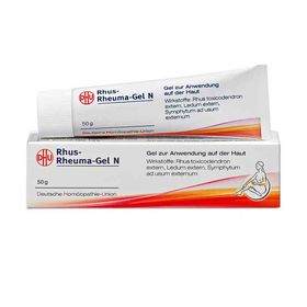 Rhus Rheuma Gel N (50 g) – PZN 10102629 из Германии