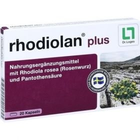 RHODIOLAN plus Kapseln, 20 ST – PZN 11240517 из Германии