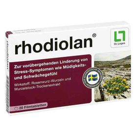 Rhodiolan Filmtabletten (20 stk) – PZN 11692923 из Германии