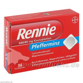 RENNIE, 36 ST – PZN 1459611 из Германии