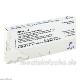 RETINA D10, 8X1 ML – PZN 1625848 из Германии