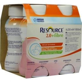 RESOURCE 2.0 Fibre Erdbeere, 4X200 ML – PZN 1743861 из Германии