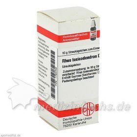 RHUS TOX D 3, 10 G – PZN 1783702 из Германии
