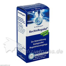 RechtsRegulat BIO, 20 ML – PZN 1800240 из Германии