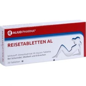Reisetabletten AL, 20 ST – PZN 243607 из Германии