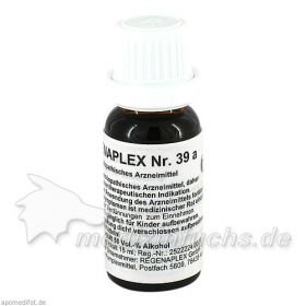 REGENAPLEX 39 A, 15 ML – PZN 2642553 из Германии