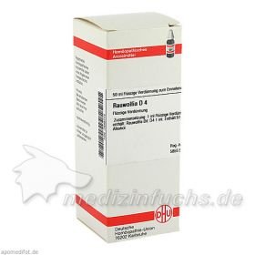 RAUWOLFIA D 4, 50 ML – PZN 2888774 из Германии