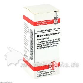 RHUS TOX C200, 10 G – PZN 2889934 из Германии